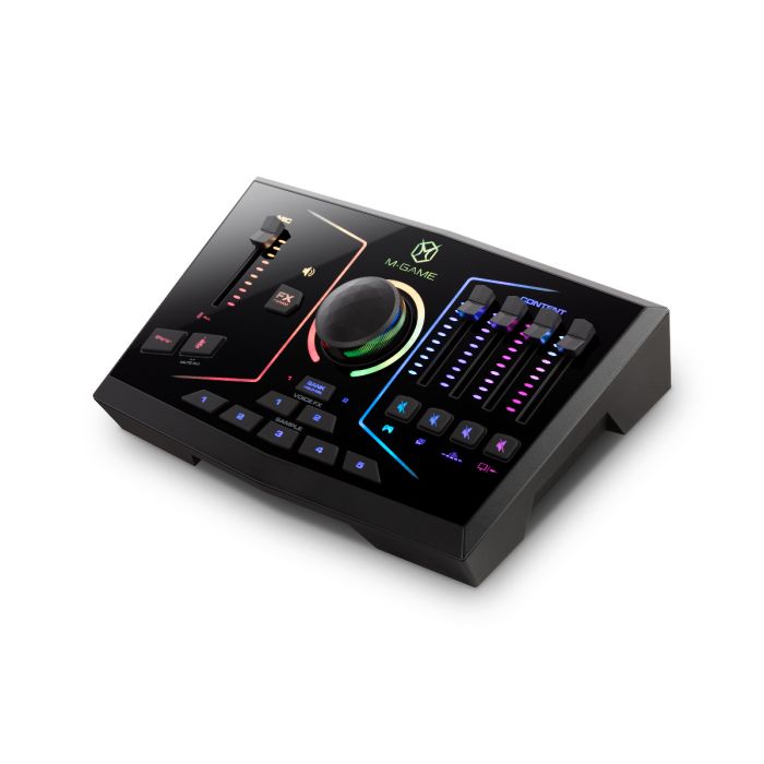 M-Game RGB Dual – Dual-USB Streaming Interface with RGB LED Lighting, Voice Effects and Sampler main product photo