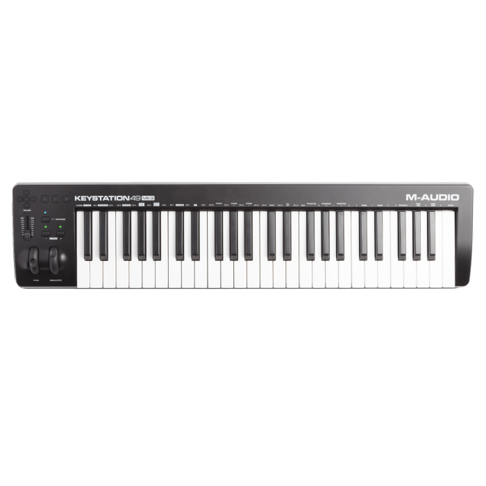 Keystation 49 MK3 49-key semi-weighted USB-MIDI controller main product photo