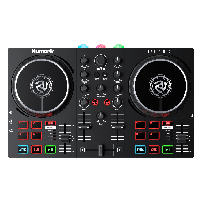 Party Mix II DJ Controller with Lights main product photo